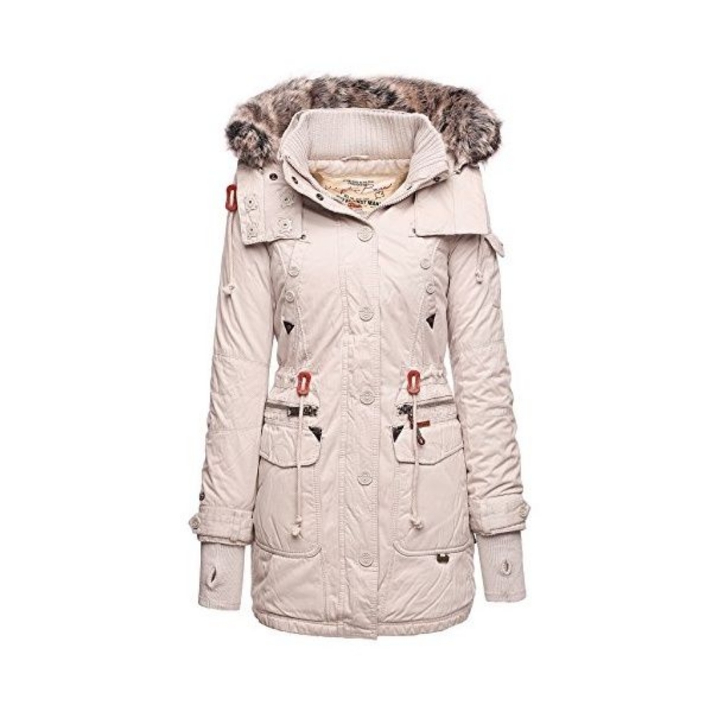 Khujo Thyra Parka Winter Jacket with Faux Fur